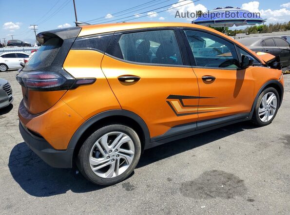 1G1FW6S00P4120935 2023 CHEVROLET BOLT Orange Задня права чверть