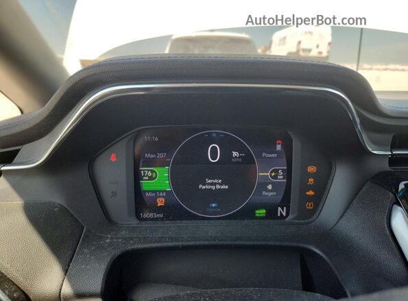 1G1FW6S01P4157296 2023 CHEVROLET BOLT Белый Вид щитка приборов