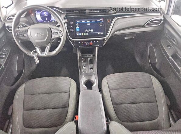 1G1FW6S04P4178868 2023 CHEVROLET BOLT Серый Вид панели приборов