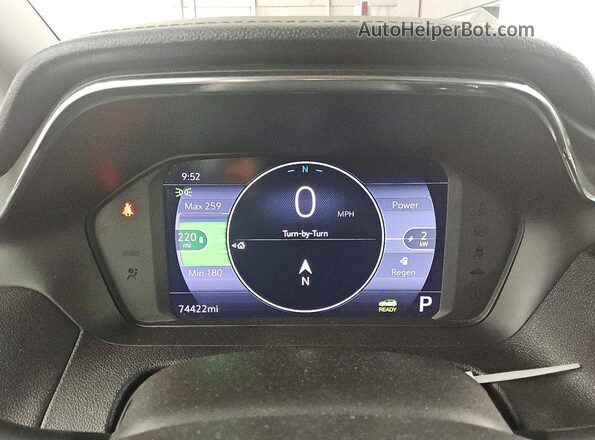 1G1FW6S04P4178868 2023 CHEVROLET BOLT Серый Вид щитка приборов