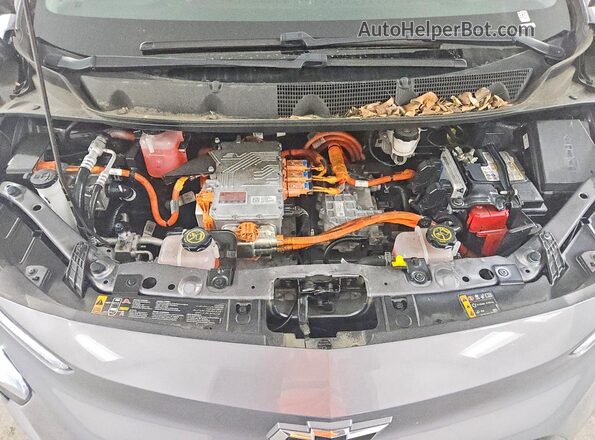 1G1FW6S04P4178868 2023 CHEVROLET BOLT Серый Вид задней части салона