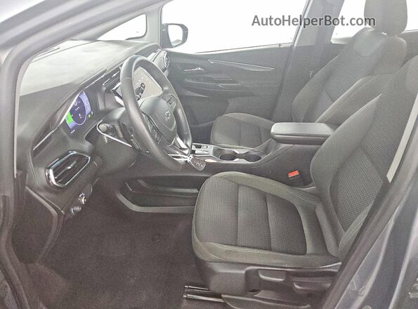 1G1FW6S04P4178868 2023 CHEVROLET BOLT Серый Вид салона спереди