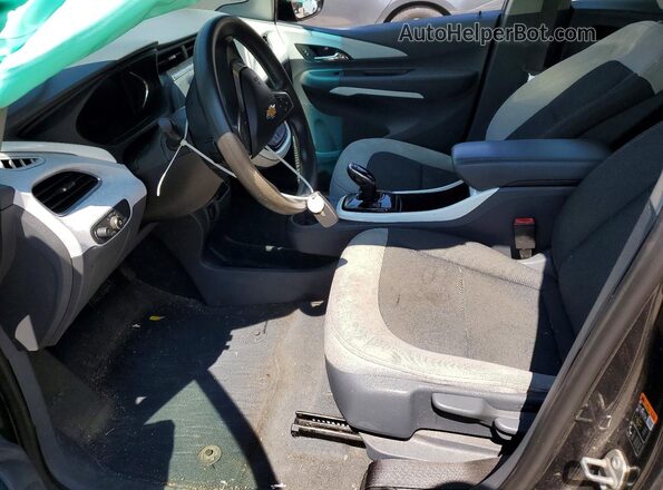 1G1FW6S06J4140419 2018 CHEVROLET BOLT Gray Widok wnętrza z przodu