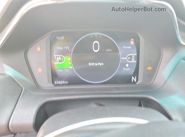 1G1FX6S00P4146352 2023 CHEVROLET BOLT Серебряный Вид щитка приборов