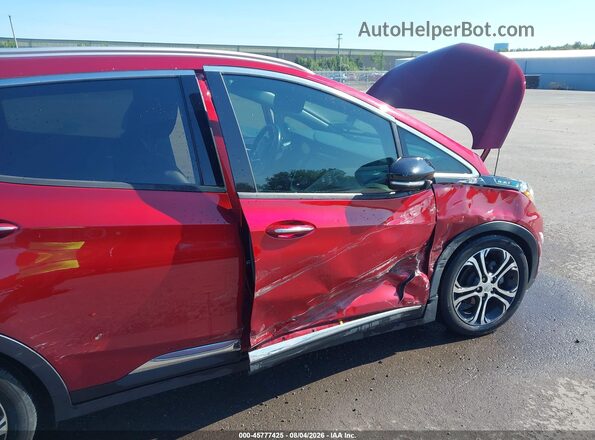 1G1FX6S01J4110211 2018 CHEVROLET BOLT Красный Вид спереди