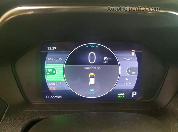 1G1FX6S01P4136977 2023 CHEVROLET BOLT Silver Vista del cuadro de instrumentos