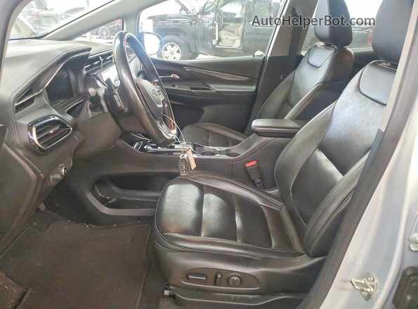 1G1FX6S01P4136977 2023 CHEVROLET BOLT Silver Vista interior delantera