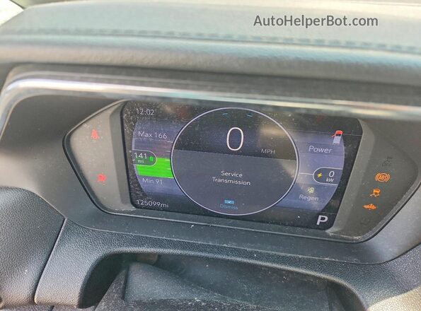 1G1FX6S01P4170756 2023 CHEVROLET BOLT Silver Вид щитка приладів