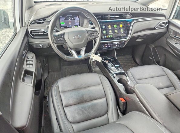 1G1FX6S02P4200038 2023 CHEVROLET BOLT White Widok deski rozdzielczej