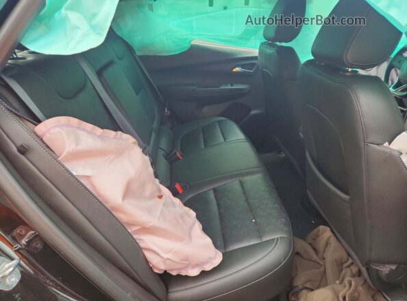 1G1FX6S06P4175547 2023 CHEVROLET BOLT Черный Вид задних сидений