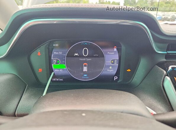 1G1FX6S06P4175547 2023 CHEVROLET BOLT Черный Вид щитка приборов