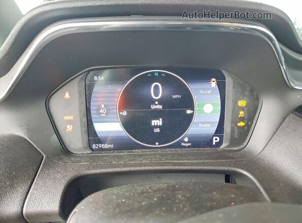 1G1FX6S08P4138337 2023 CHEVROLET BOLT Black Vista del cuadro de instrumentos