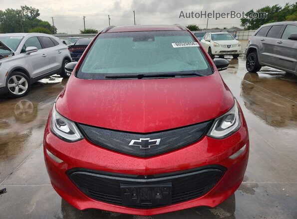 1G1FX6S09H4168206 2017 CHEVROLET BOLT Red Widok z przodu