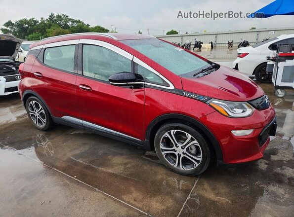 1G1FX6S09H4168206 2017 CHEVROLET BOLT Red Przód prawy