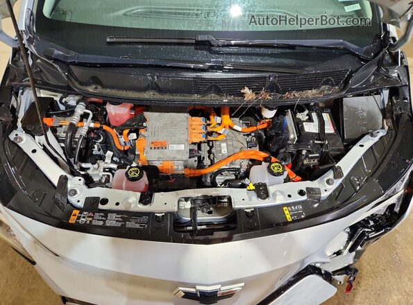 1G1FX6S09P4149623 2023 CHEVROLET BOLT Silver Widok wnętrza z tyłu