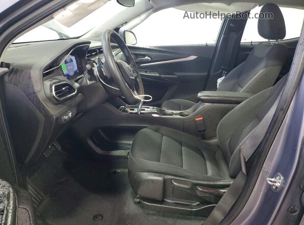 1G1FY6S01P4156563 2023 CHEVROLET BOLT Gray Widok wnętrza z przodu