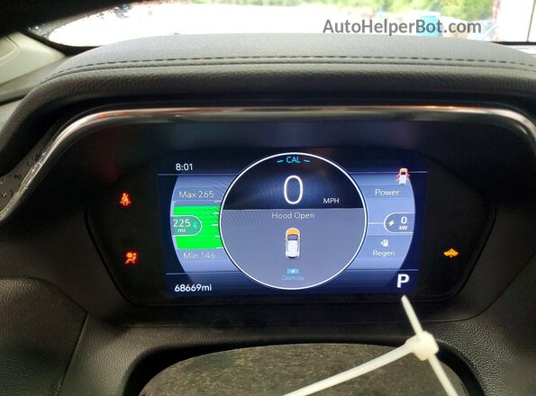 1G1FY6S01P4156563 2023 CHEVROLET BOLT Gray Widok zestawu wskaźników