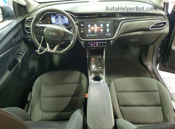 1G1FY6S01P4156563 2023 CHEVROLET BOLT Gray Widok deski rozdzielczej