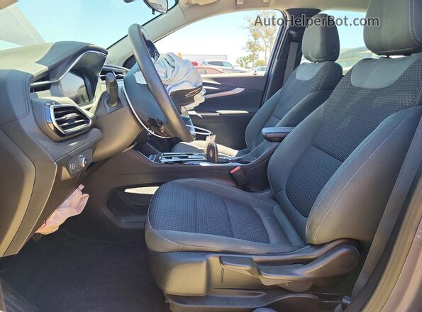 1G1FY6S02P4199292 2023 CHEVROLET BOLT Серый Вид салона спереди