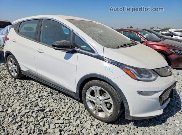 1G1FY6S04K4100464 2019 CHEVROLET BOLT Белый Передняя правая четверть