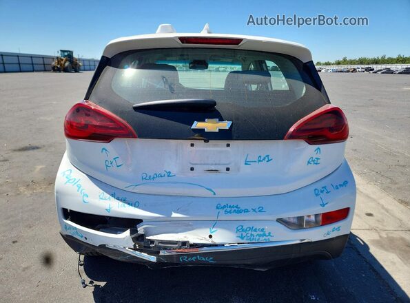 1G1FY6S04K4100464 2019 CHEVROLET BOLT Белый Вид сзади