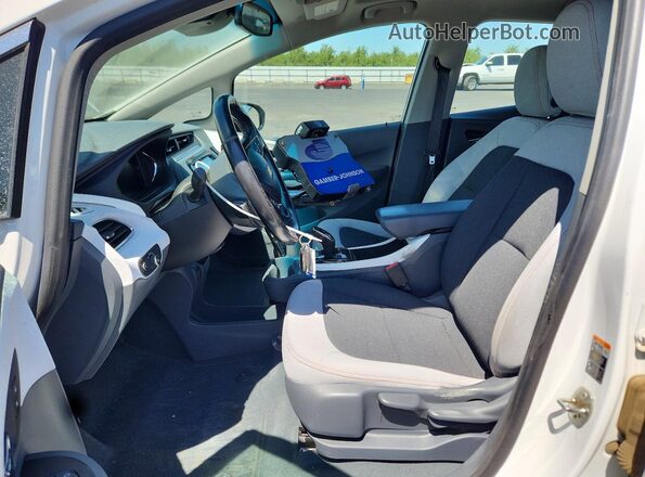 1G1FY6S04K4100464 2019 CHEVROLET BOLT Белый Вид салона спереди
