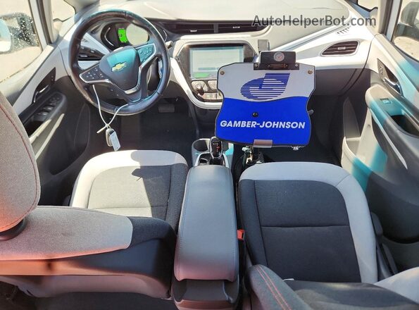 1G1FY6S04K4100464 2019 CHEVROLET BOLT Белый Вид панели приборов