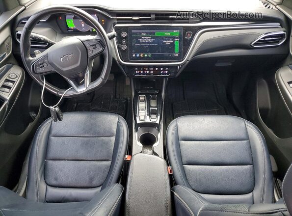1G1FY6S04N4112019 2022 CHEVROLET BOLT Blue Dashboard view