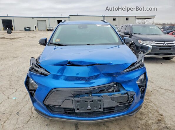 1G1FY6S04N4112019 2022 CHEVROLET BOLT Blue Front view