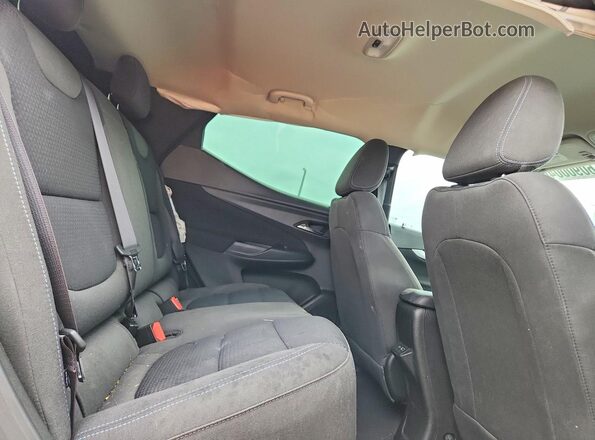 1G1FY6S04P4156444 2023 CHEVROLET BOLT Gray Vista interior trasera