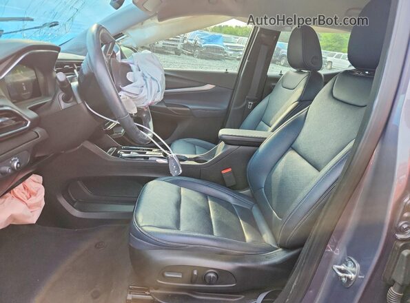 1G1FY6S05P4165167 2023 CHEVROLET BOLT Gray Widok wnętrza z przodu