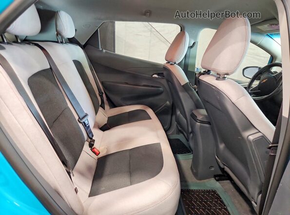 1G1FY6S06L4150316 2020 CHEVROLET BOLT Blue Widok tylnych siedzeń