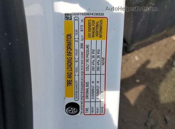 1G1FY6S06P4198520 2023 CHEVROLET BOLT White Engine compartment view
