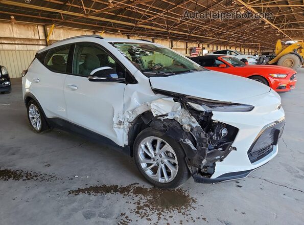 1G1FY6S07P4131327 2023 CHEVROLET BOLT Белый Передняя правая четверть