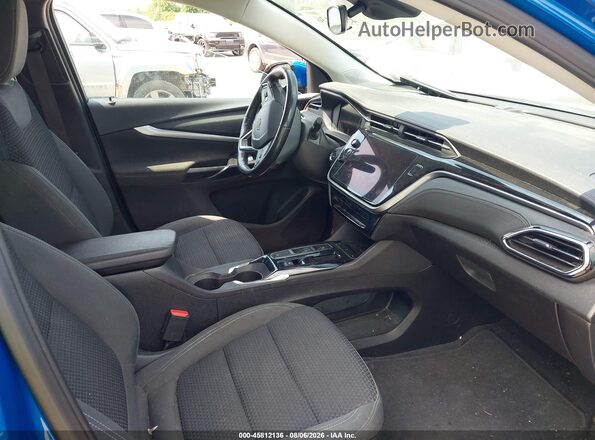 1G1FY6S07P4155045 2023 CHEVROLET BOLT Синий Вид салона спереди
