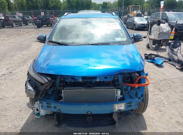 1G1FY6S07P4155045 2023 CHEVROLET BOLT Синий Вид задней части салона