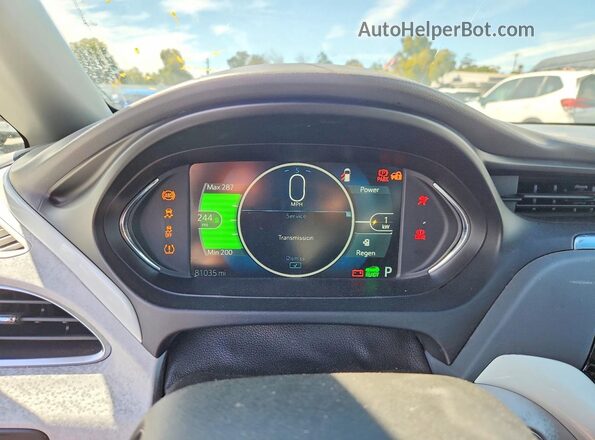 1G1FY6S08L4133002 2020 CHEVROLET BOLT Black Vista del cuadro de instrumentos