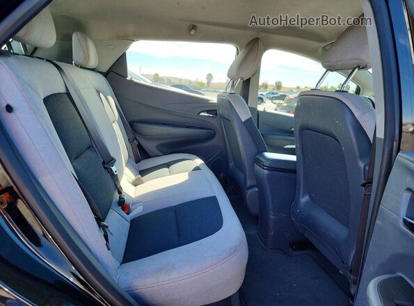 1G1FY6S08L4133002 2020 CHEVROLET BOLT Black Vista de los asientos traseros