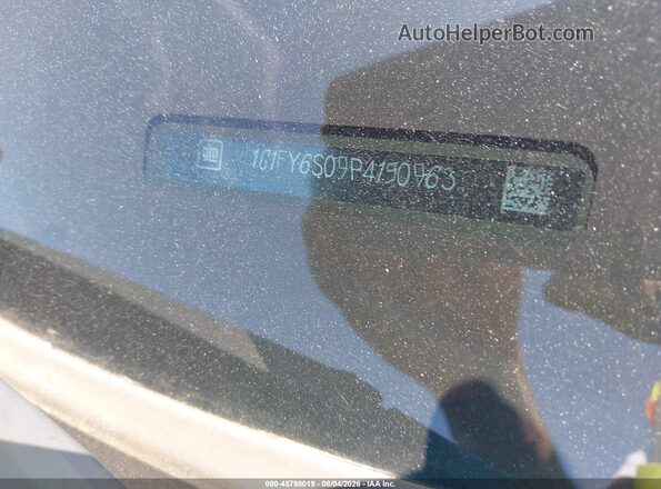 1G1FY6S09P4150963 2023 CHEVROLET BOLT Серый Вид подкапотного пространства