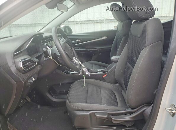 1G1FY6S09P4154219 2023 CHEVROLET BOLT Silver Widok wnętrza z przodu
