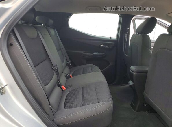 1G1FY6S09P4154219 2023 CHEVROLET BOLT Silver Widok tylnych siedzeń