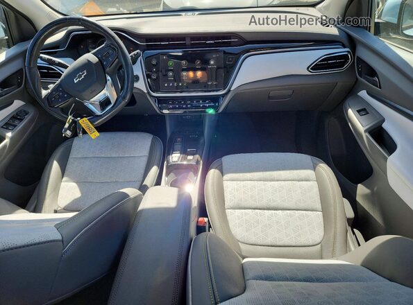 1G1FZ6S00P4157894 2023 CHEVROLET BOLT Blue Dashboard view