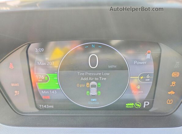 1G1FZ6S00P4157894 2023 CHEVROLET BOLT Blue Instrument cluster view