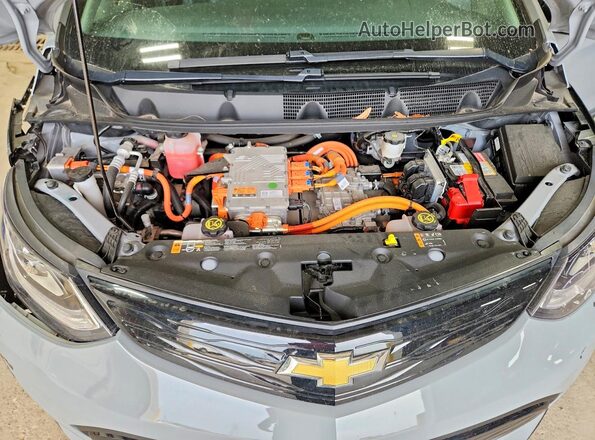 1G1FZ6S01L4139253 2020 CHEVROLET BOLT Gray ძრავის განყოფილების ხედი