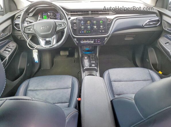 1G1FZ6S01P4160383 2023 CHEVROLET BOLT White Вид панелі приладів