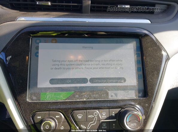 1G1FZ6S02L4103605 2020 CHEVROLET BOLT Silver 