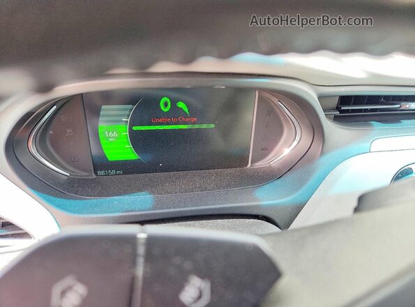 1G1FZ6S02L4120579 2020 CHEVROLET BOLT Белый Вид щитка приборов