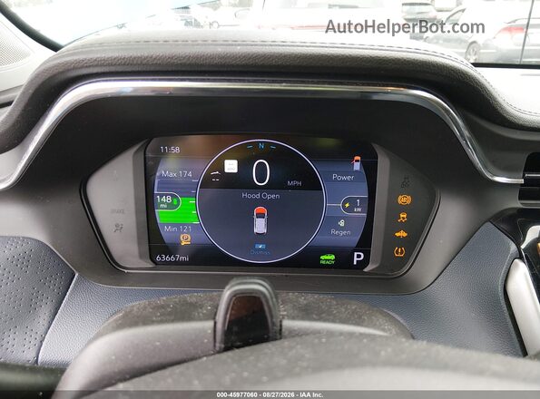 1G1FZ6S02N4104045 2022 CHEVROLET BOLT Blue ხელსაწყოთა პანელის ხედი