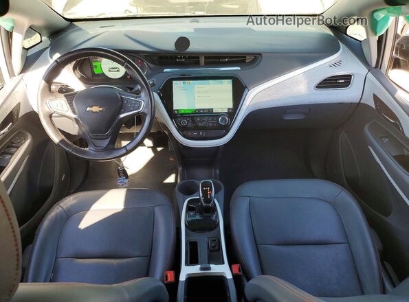 1G1FZ6S05L4108975 2020 CHEVROLET BOLT Black Вид панелі приладів