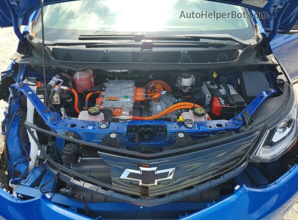 1G1FZ6S06L4144545 2020 CHEVROLET BOLT Blue Вид підкапотного простору